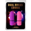 La Viva – Dual Bullet Combo Bullet Vibrator 2 Pk (Pink/Purple)